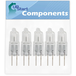 5-Pack SB02300891 Light Bulb Replacement for Broan 614804 Range Hood
