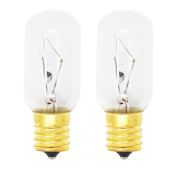 2-Pack Replacement Light Bulb for General Electric JVM1740SP1SS Microwave