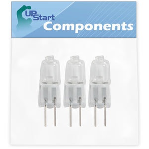 3-Pack WP4452164 Oven Light Bulb Replacement for KitchenAid KEMC308KSS01 Oven