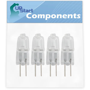 4-Pack WP4452164 Oven Light Bulb Replacement for KitchenAid KEBC208KSS04 Oven