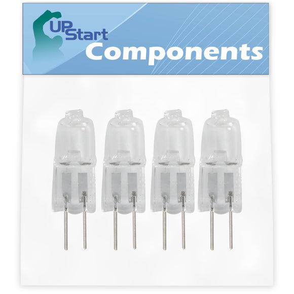 4-Pack WP4452164 Oven Light Bulb Replacement for KitchenAid KEBC208KSS04 Oven