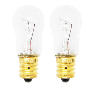2-Pack Replacement Light Bulb for General Electric GSS20IEMBWW Refrigerator