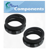 2-Pack 134511600 Washing Machine Belt
