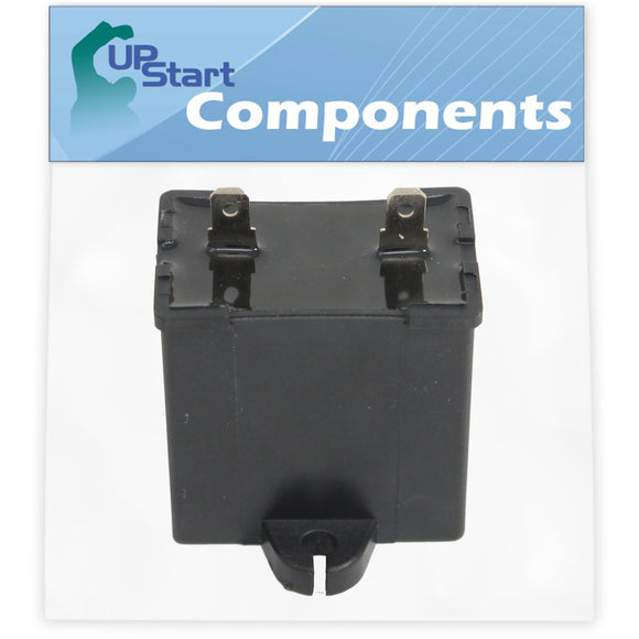 W10662129 Refrigerator and Freezer Compressor Run Capacitor Replacement for Maytag MBF2258XEQ0 Refrigerator