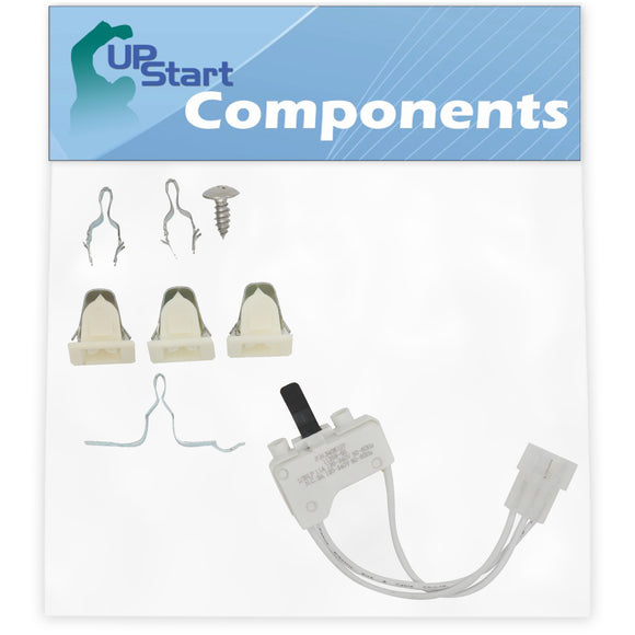 279570 Dryer Door Latch Kit & 3406107 Door Switch Replacement for Kenmore / Sears 11077542600 Dryer