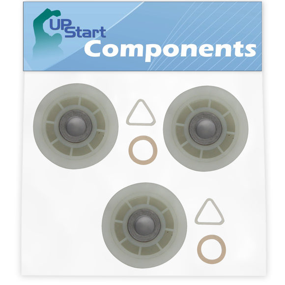 3-Pack 279640 Dryer Idler Pulley Replacement for Whirlpool WED94HEXW0 Dryer