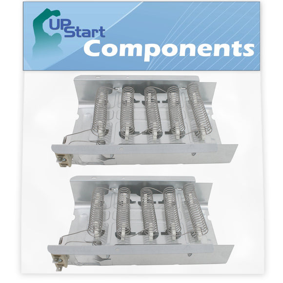 2-Pack 279838 Dryer Heating Element Replacement for Amana NED4600YQ0 Dryer