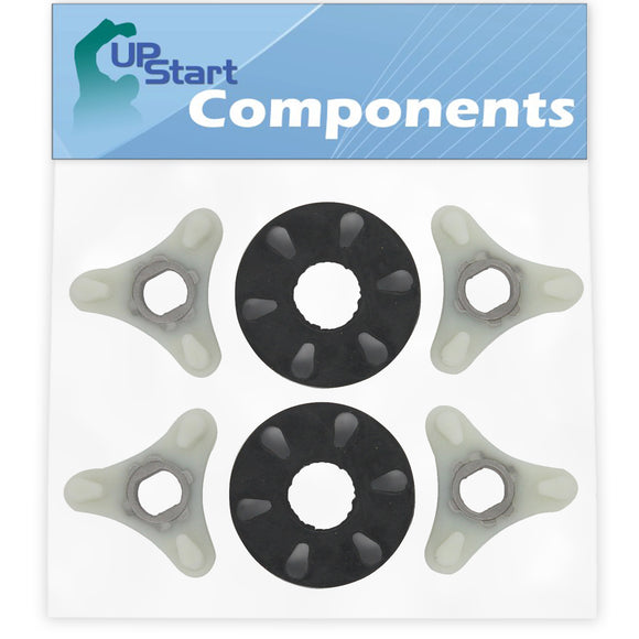 2-Pack 285753A Washer Motor Coupler Replacement for Whirlpool LA8800XTN1 Washer