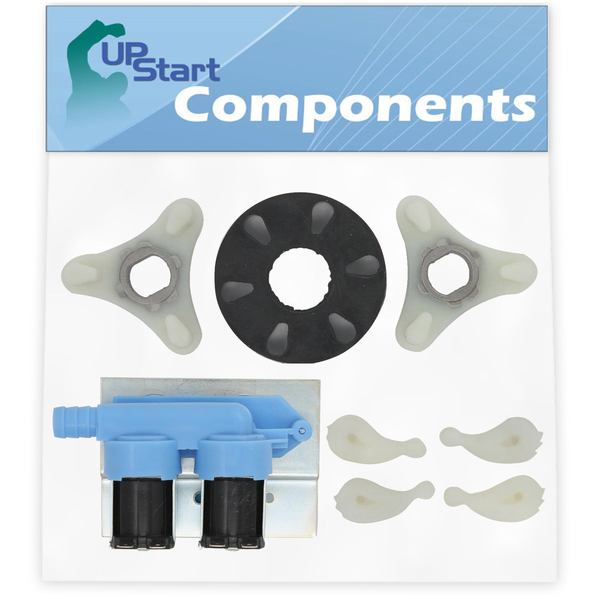 285805 Water Inlet Valve & 285753A Washer Motor Coupler & 80040 Agitat ...
