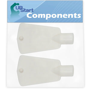 2-Pack 297147700 Freezer Door Key Replacement for Electrolux FFFC16M5QWD Freezer
