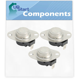 3-Pack 3390291 Dryer Thermostat Replacement for Kenmore / Sears 11096589410 Dryer