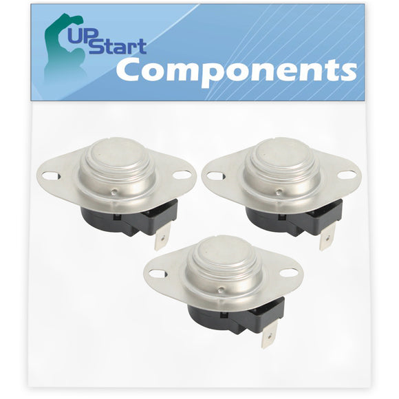 3-Pack 3390291 Dryer Thermostat Replacement for Kenmore / Sears 11096589410 Dryer