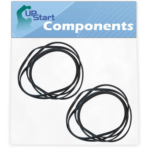 2-Pack 341241 Dryer Drum Belt Replacement for Whirlpool LER8858EQ0 Dyer