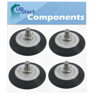 4-Pack 4581EL2002C Dryer Drum Roller Assembly