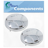 2-Pack 5006EA3009B Washer Pulsator Wash Plate Cap