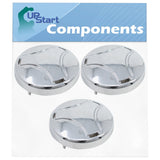 3 Pack 5006EA3009B Washer Pulsator Wash Plate Cap