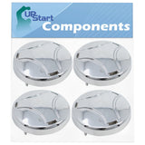 4 Pack 5006EA3009B Washer Pulsator Wash Plate Cap