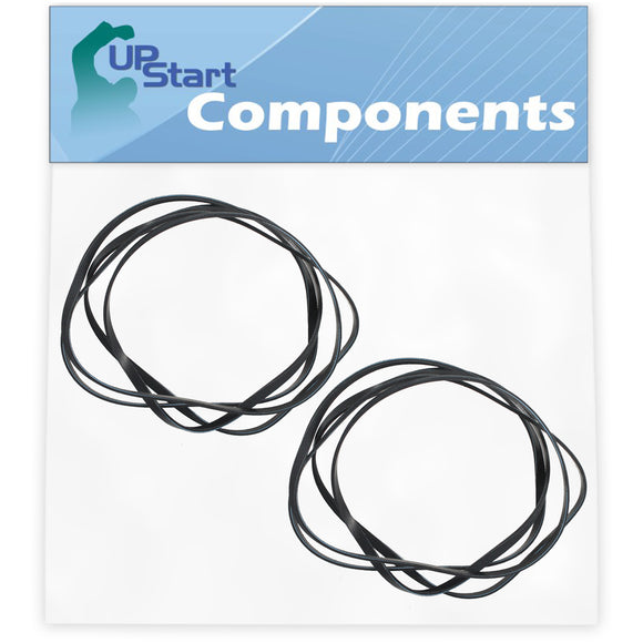 2-Pack 6602-001655 Dyer Drum Belt Replacement for Samsung DV361EWBEWR/A3-0001 Dyer