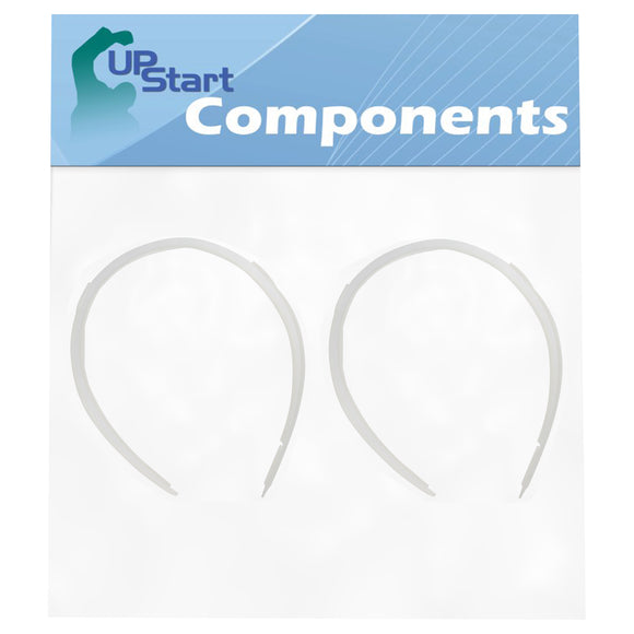 2-Pack 809006501 Dishwasher Bottom Door Gasket