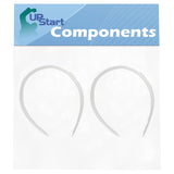 2-Pack 809006501 Dishwasher Bottom Door Gasket