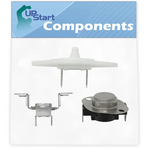 8577274 Dryer Thermistor & 279973 Thermal Cut-Off Fuse Kit Replacement for Whirlpool WED75HEFW0 Dryer