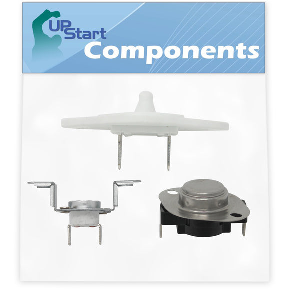 8577274 Dryer Thermistor & 279973 Thermal Cut-Off Fuse Kit Replacement for Whirlpool WED75HEFW0 Dryer