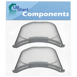 2-Pack ADQ56656401 Dryer Lint Filter
