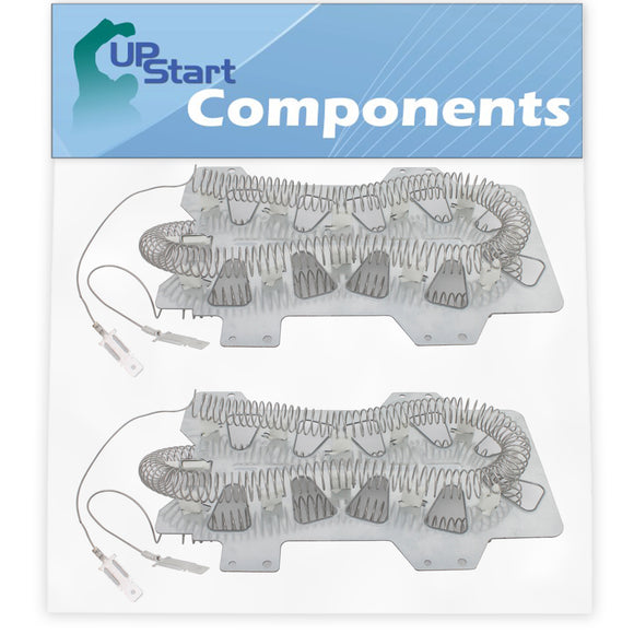 2-Pack DC47-00019A Dryer Heating Element Replacement for Samsung DV405ETPASU/AA-0001 Dryer