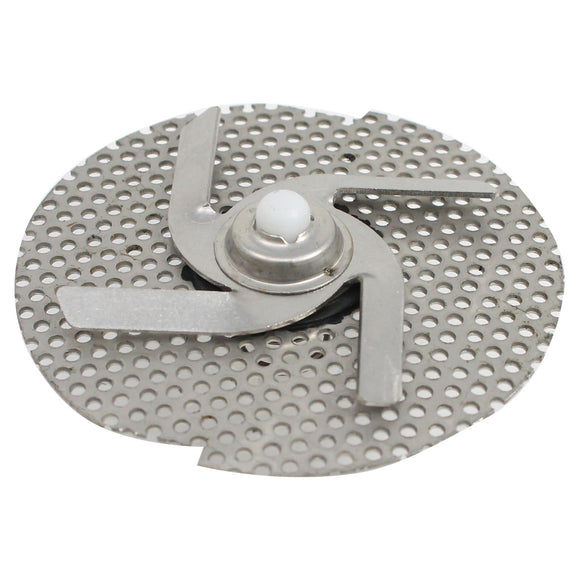 W10083957V 4-Blade Dishwasher Chopper Assembly Replacement for KitchenAid KUDC03FVSS4 Dishwasher - Compatible with W10083957 Food Chopper Blade