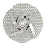 W10083957V 4-Blade Dishwasher Chopper Assembly Replacement for Kenmore / Sears 665.17582200 Dishwasher - Compatible with W10083957 Food Chopper Blade