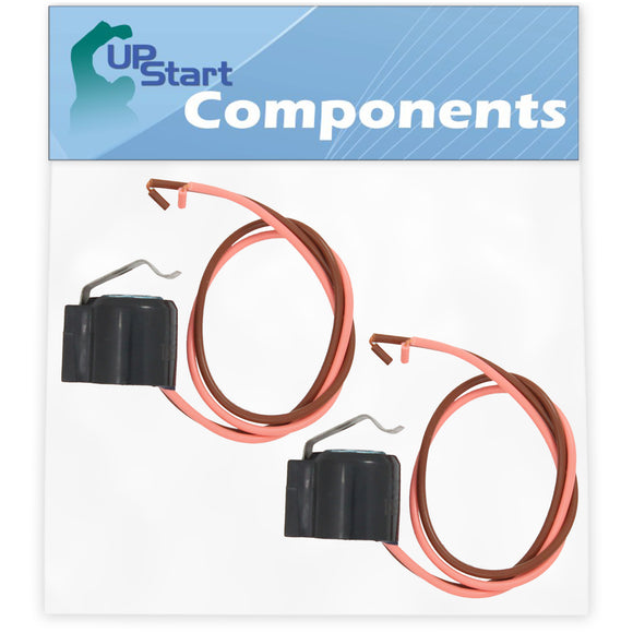 2-Pack W10225581 Defrost Thermostat Replacement for KitchenAid KSCS25INSS00 Refrigerator