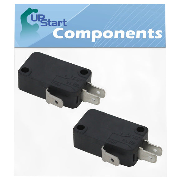 2-Pack W10269458 Microwave Door Switch