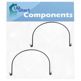 2 Pack W10518394 Dishwasher Heating Element