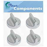 4 Pack W10594481 Range Knob