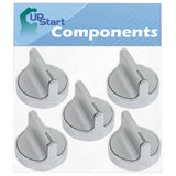 5 Pack W10594481 Range Knob