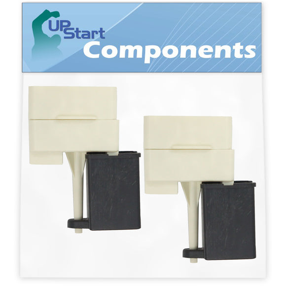 2-Pack W10613606 Refrigerator Compressor Start Relay & Capacitor Replacement for Maytag, Amana & Jenn Air Refrigerators