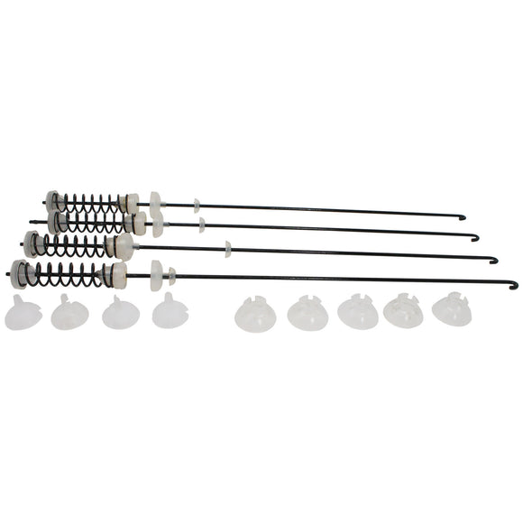 4-Pack W10780048 Washer Suspension Kit Replacement for Kenmore / Sears 110.5142510 Washer - Compatible with W10257088 Washing Machine Suspension Rods