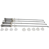 4-Pack W10780048 Washer Suspension Kit Replacement for Kenmore / Sears 110.21102011 Washer - Compatible with W10257088 Washing Machine Suspension Rods