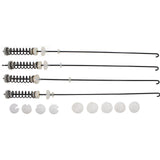 4-Pack W10780048 Washer Suspension Kit Replacement for Kenmore / Sears 110.21102013 Washer - Compatible with W10257088 Washing Machine Suspension Rods