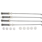 4-Pack W10780048 Washer Suspension Kit Replacement for Kenmore / Sears 110.5142510 Washer - Compatible with W10257088 Washing Machine Suspension Rods