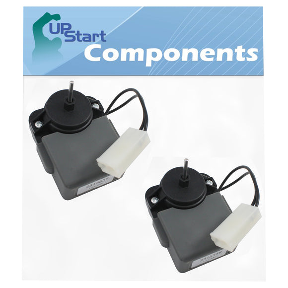 2-Pack 2315539 Refrigerator Evaporator Fan Motor