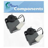 2-Pack 2315539 Refrigerator Evaporator Fan Motor