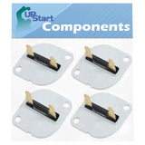 4-Pack 3390719 Dryer Thermal Fuse
