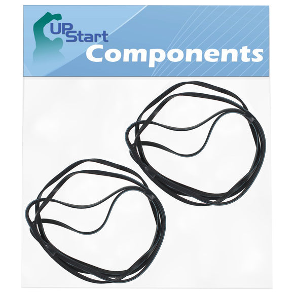 2 Pack 40111201 Dryer Belt