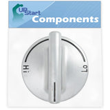 74007733 Gas Range Cooktop Burner Knob