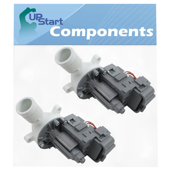 2-Pack W10276397 Washer Drain Pump