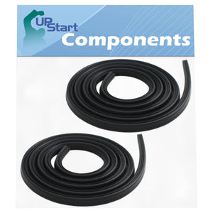 2-Pack W10509257 Dishwasher Door Gasket