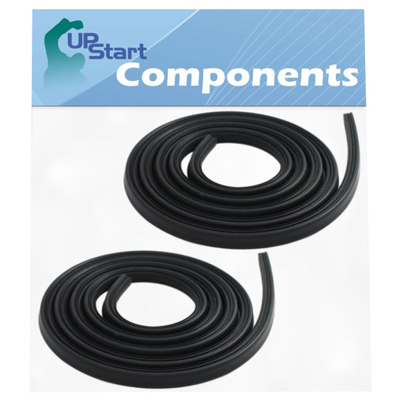 2-Pack W10509257 Dishwasher Door Gasket
