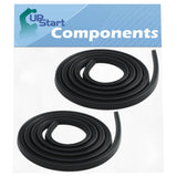 2-Pack W10509257 Dishwasher Door Gasket