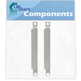 2-Pack BBQ Grill Burner Crossover Tube Replacement Parts for Centro 85-3006-8, 2900 LP (2009)
